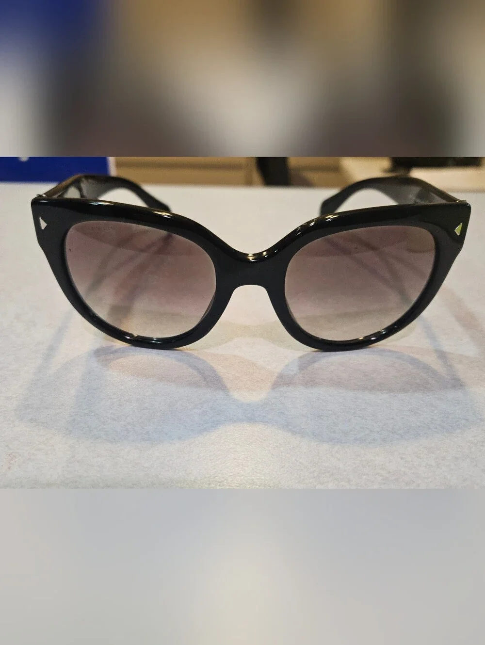 Prada Black Women's Oversized Sunglasses